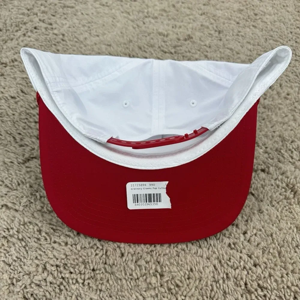 Drink Drunk Ordinary Crowns Hat Trucker Snapback White Red Roped Pop Culture Cap